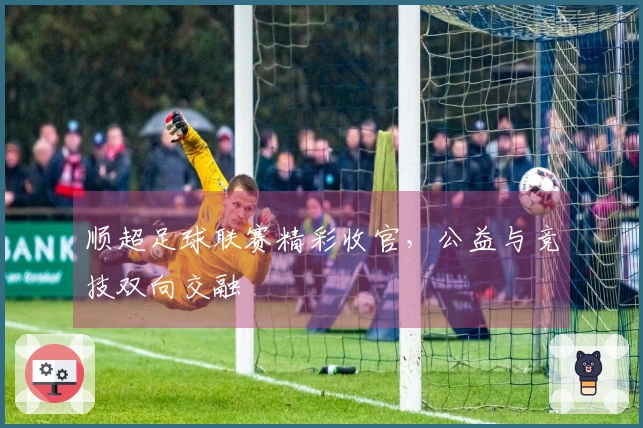 顺超足球联赛精彩收官，公益与竞技双向交融